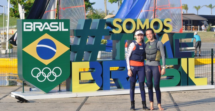 Ludmila Lira e Júlia Olivier